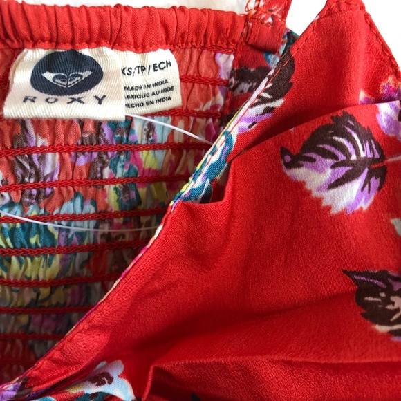 4/$25 ⭐️ Roxy Coral Floral Strap Summer Dress - Picture 7 of 7